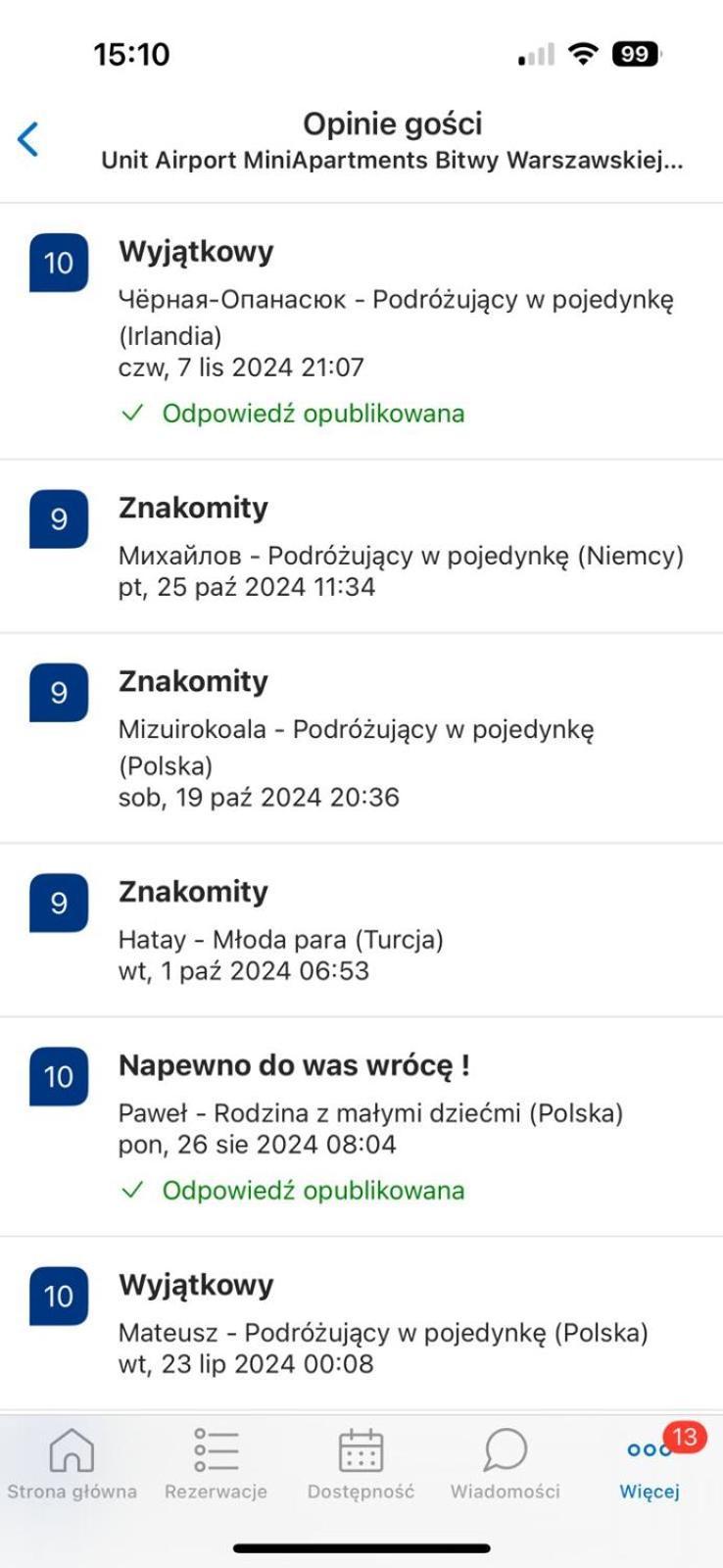 Unit Airport Miniapartments Bitwy Warszawskiej Apartmán